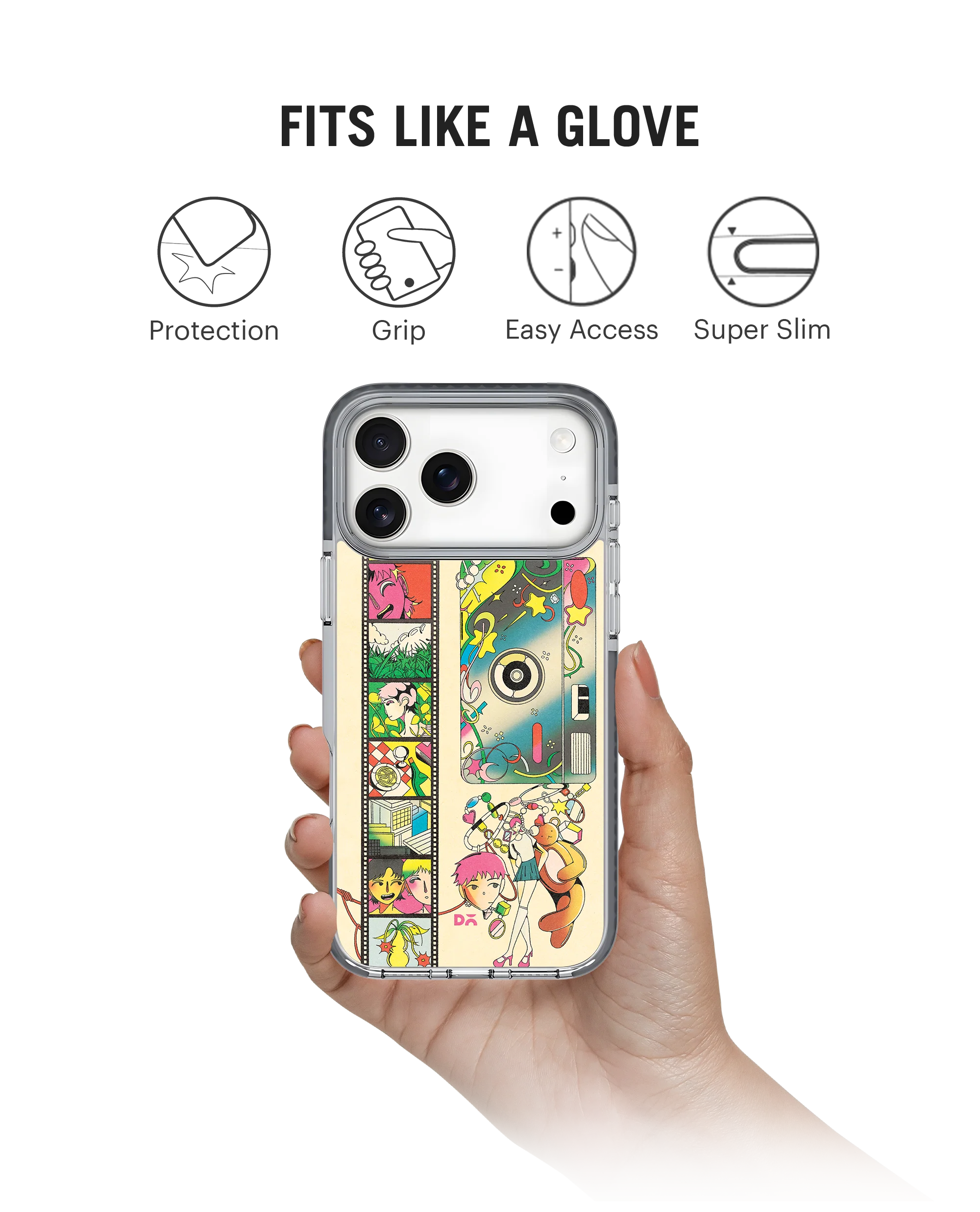 DailyObjects Technicolour Stride 2.0 MagSafe Case Cover For iPhone 17 Pro - Image 2