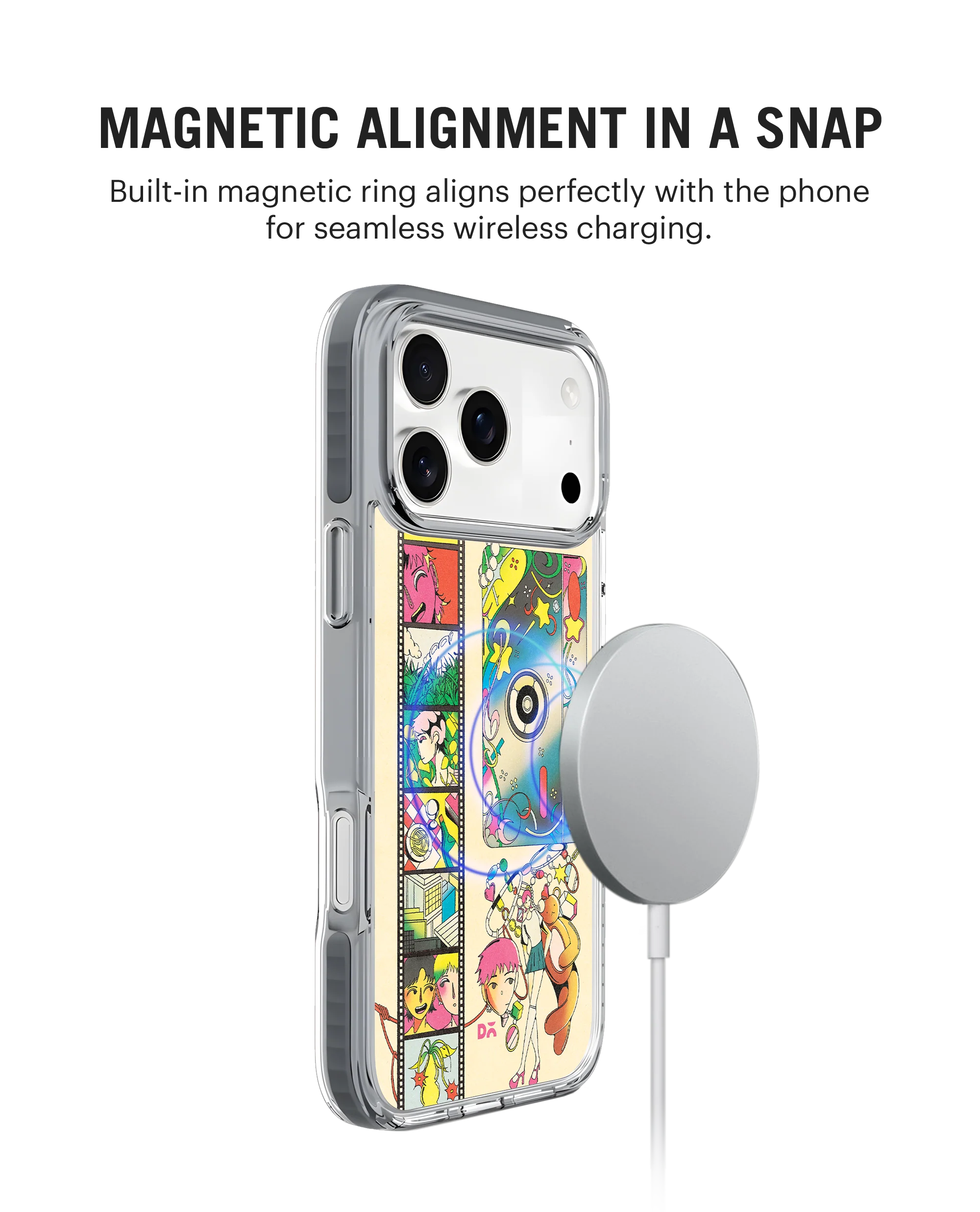 DailyObjects Technicolour Stride 2.0 MagSafe Case Cover For iPhone 17 Pro Max - Image 3