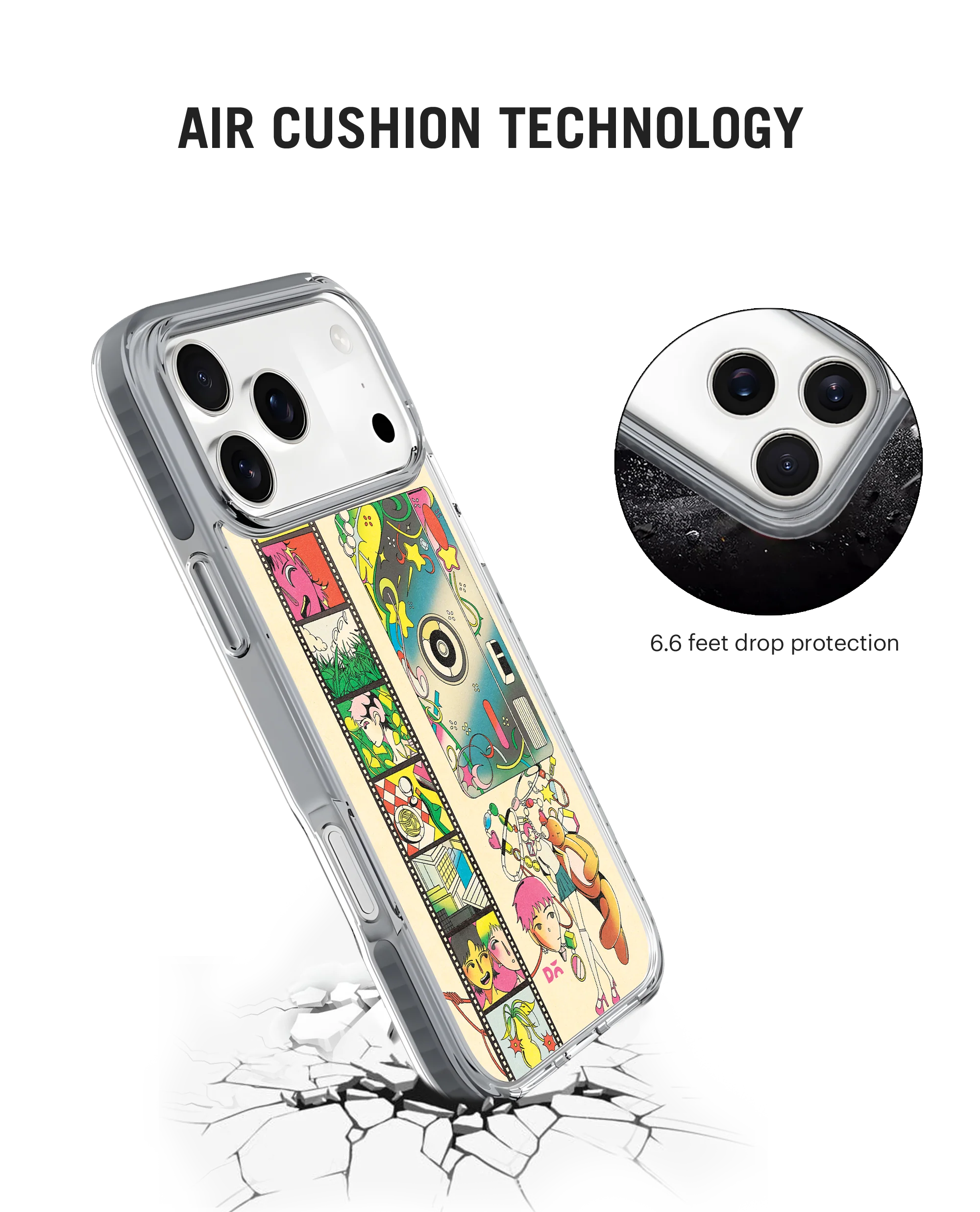 DailyObjects Technicolour Stride 2.0 MagSafe Case Cover For iPhone 17 Pro Max - Image 6
