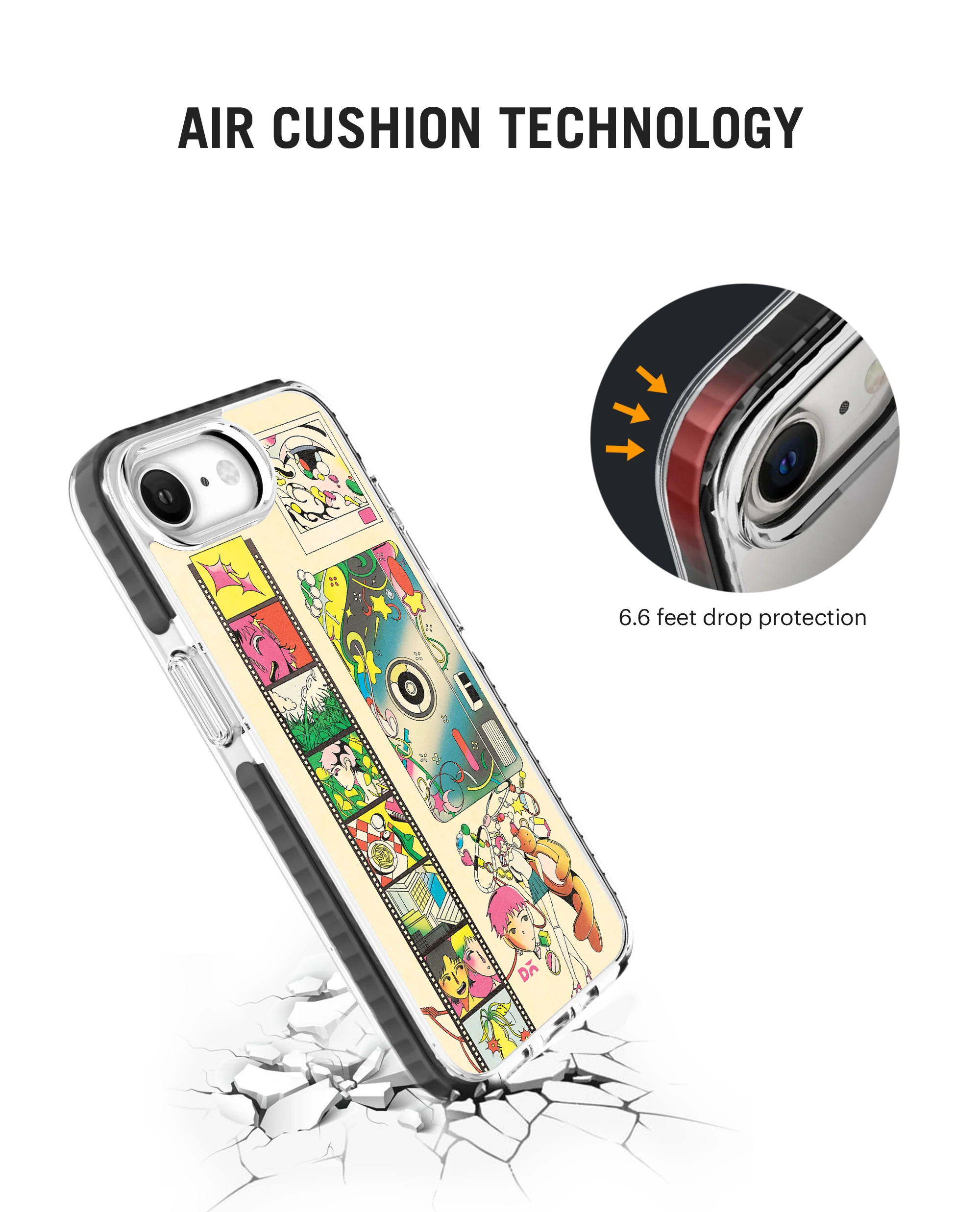 DailyObjects Technicolour Stride 2.0 MagSafe Case Cover For iPhone 17e - Image 6