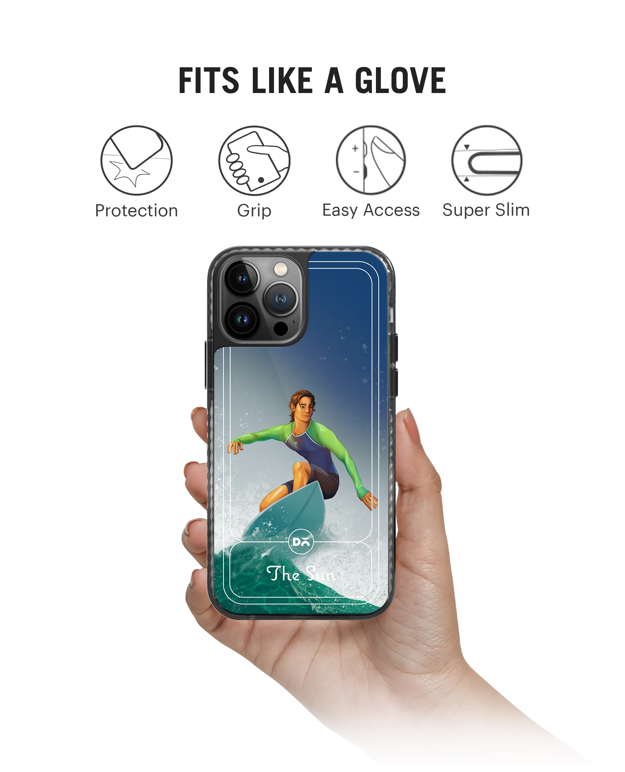 DailyObjects The Sun Stride 2.0 Phone Case Cover For iPhone 15 Pro - Image 2