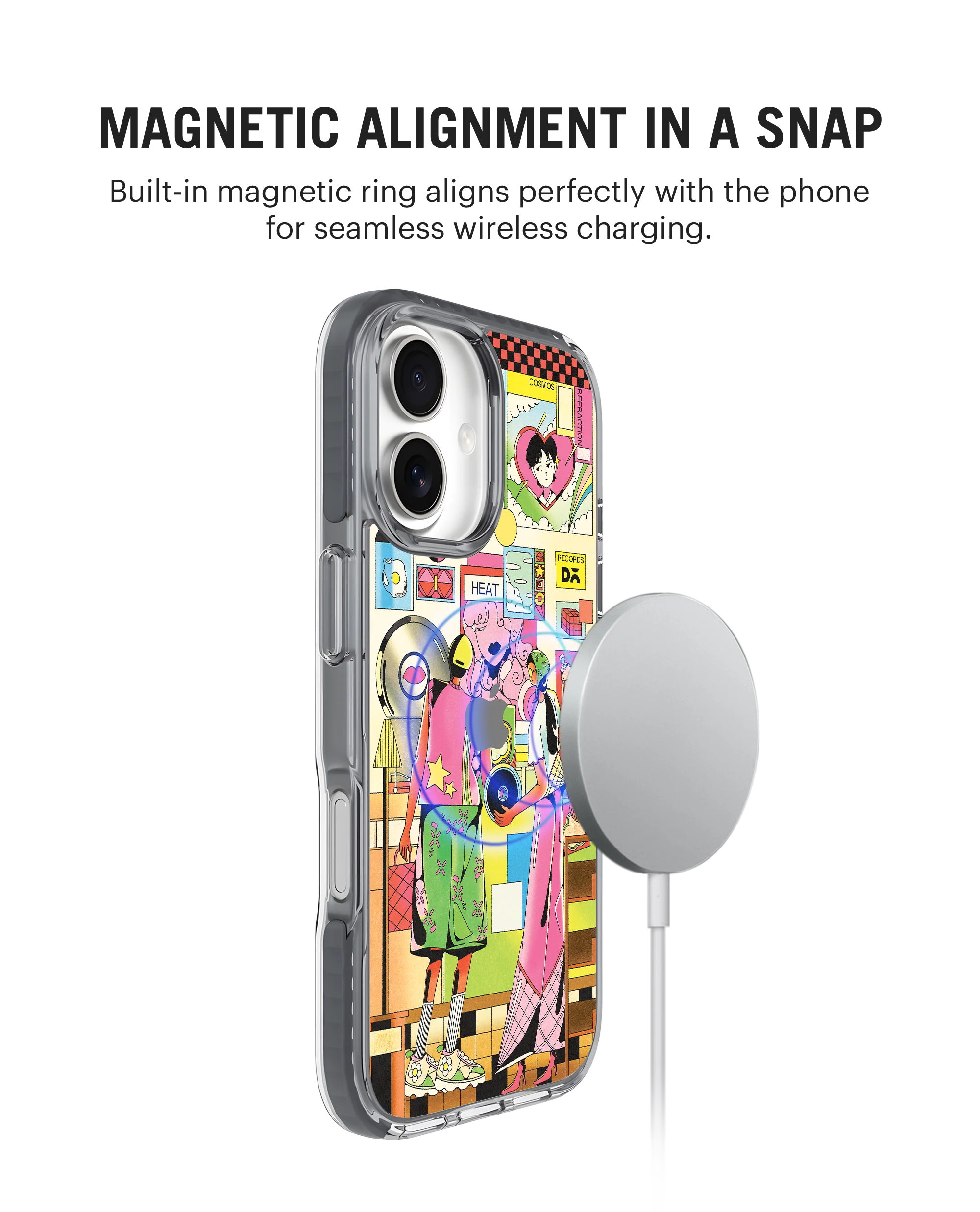 DailyObjects Vinyl Collector Stride 2.0 MagSafe Case Cover For iPhone 17 - Image 3