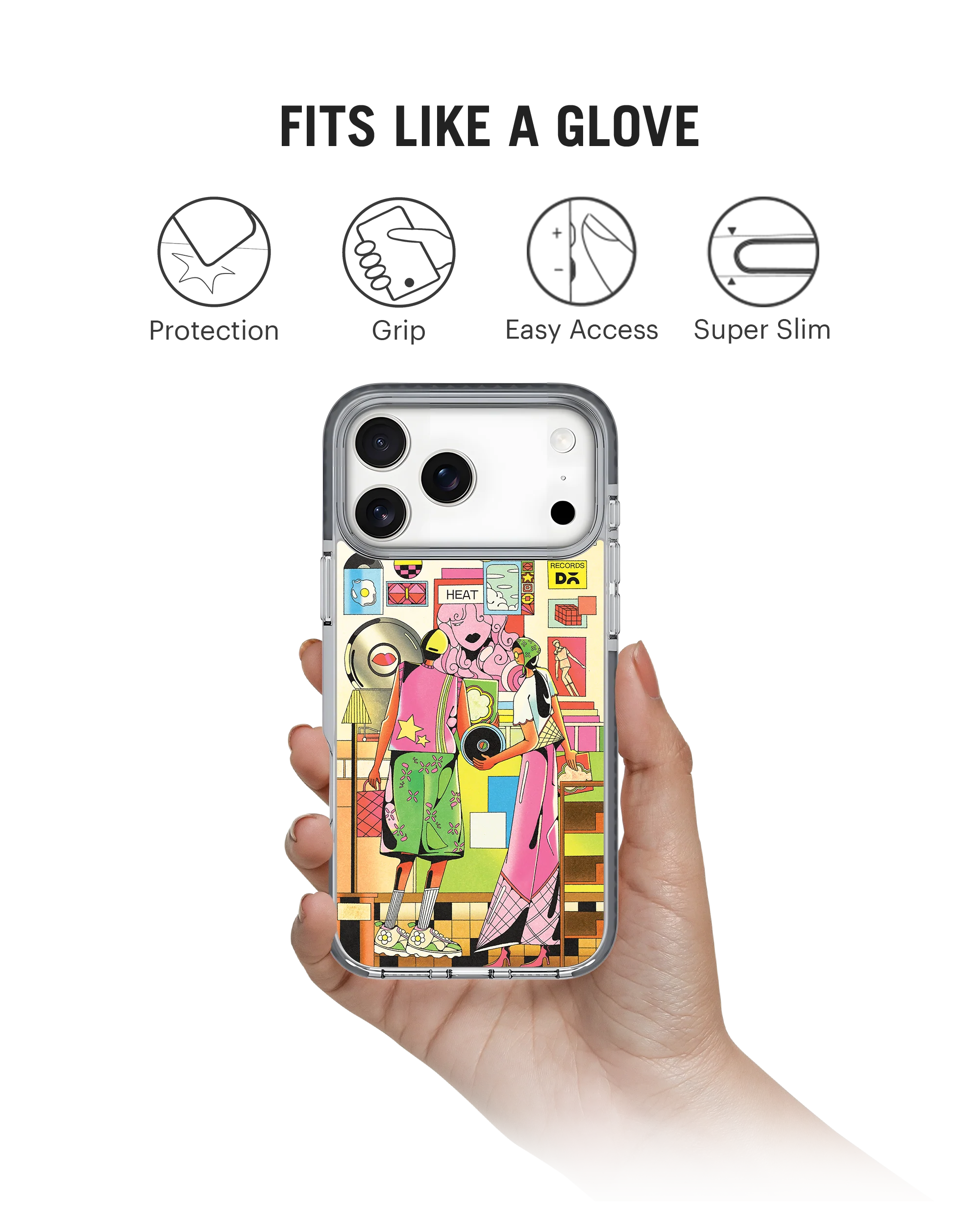 DailyObjects Vinyl Collector Stride 2.0 MagSafe Case Cover For iPhone 17 Pro - Image 2