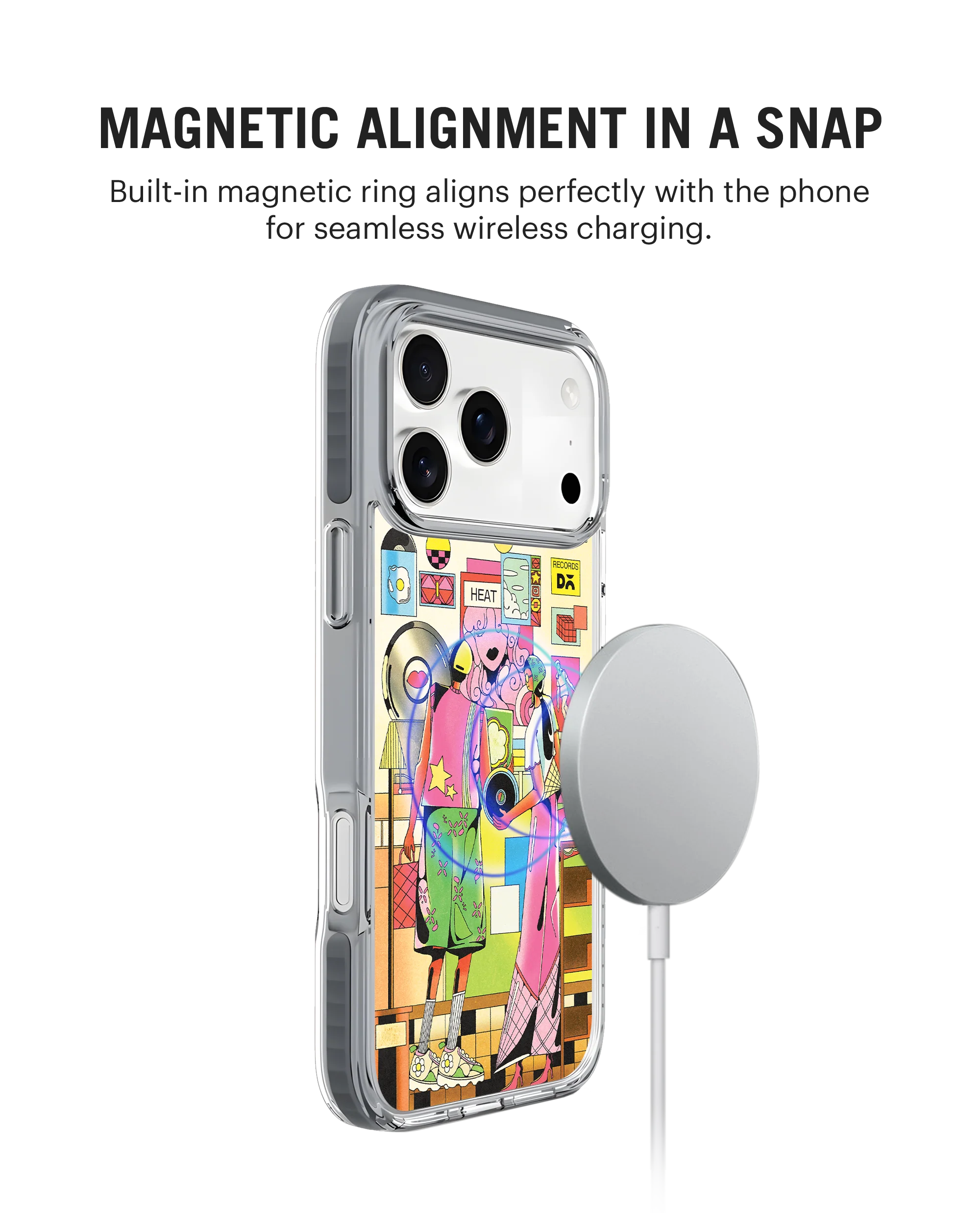 DailyObjects Vinyl Collector Stride 2.0 MagSafe Case Cover For iPhone 17 Pro Max - Image 3