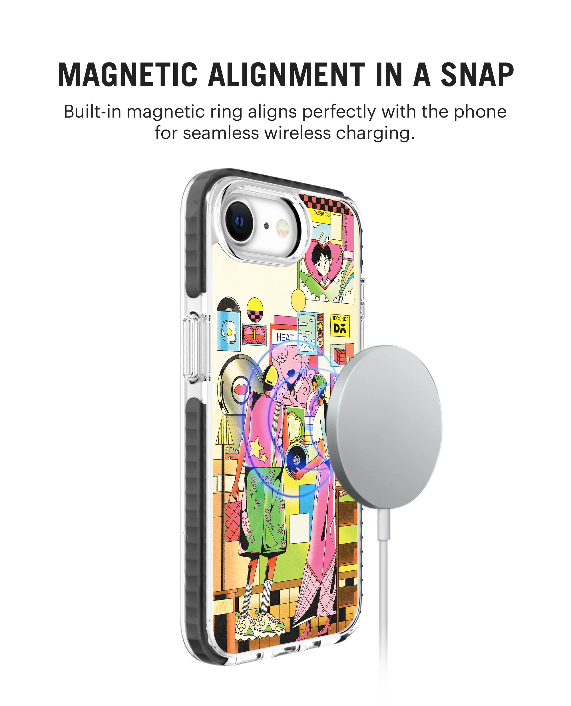 DailyObjects Vinyl Collector Stride 2.0 MagSafe Case Cover For iPhone 17e - Image 3
