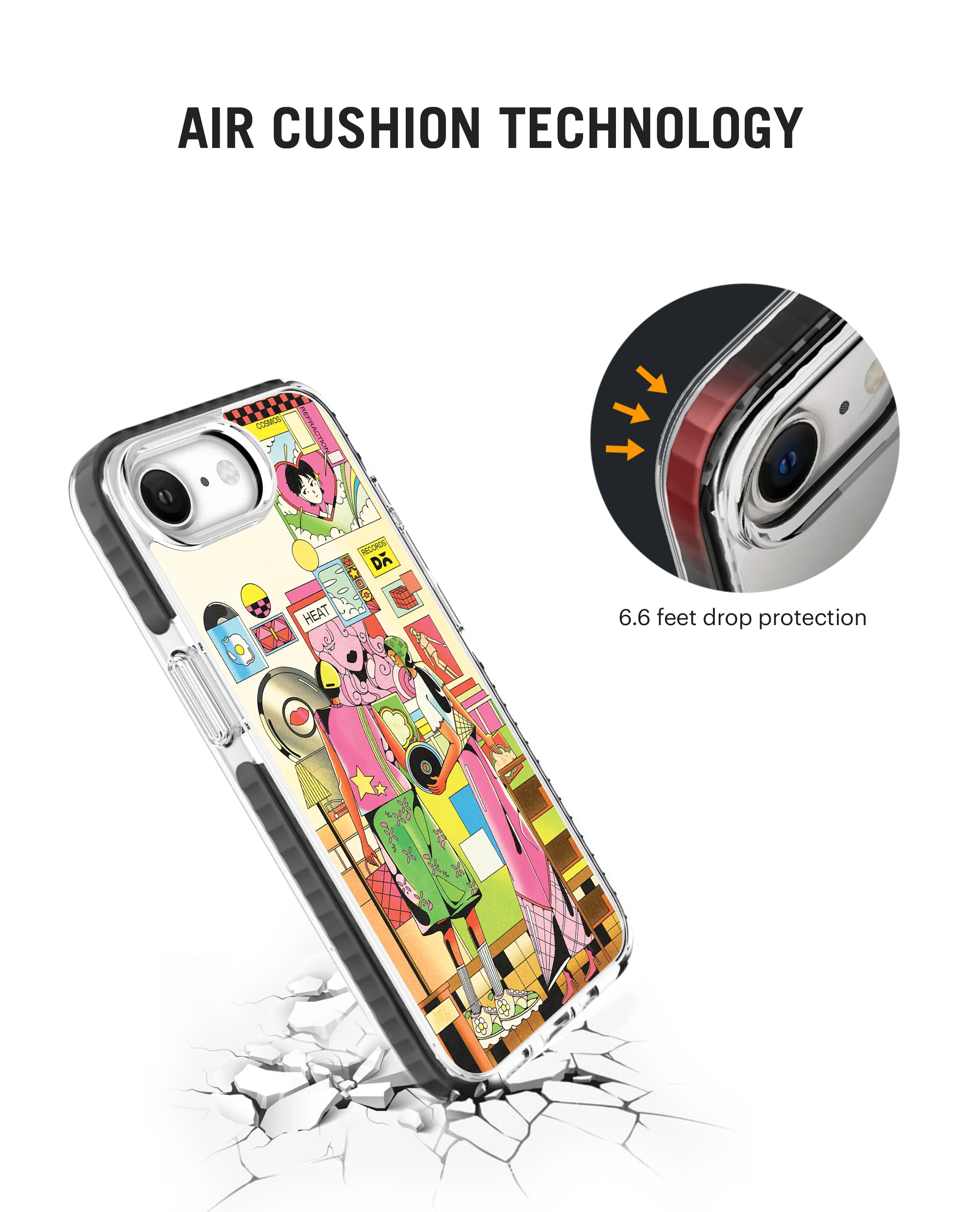DailyObjects Vinyl Collector Stride 2.0 MagSafe Case Cover For iPhone 17e - Image 6