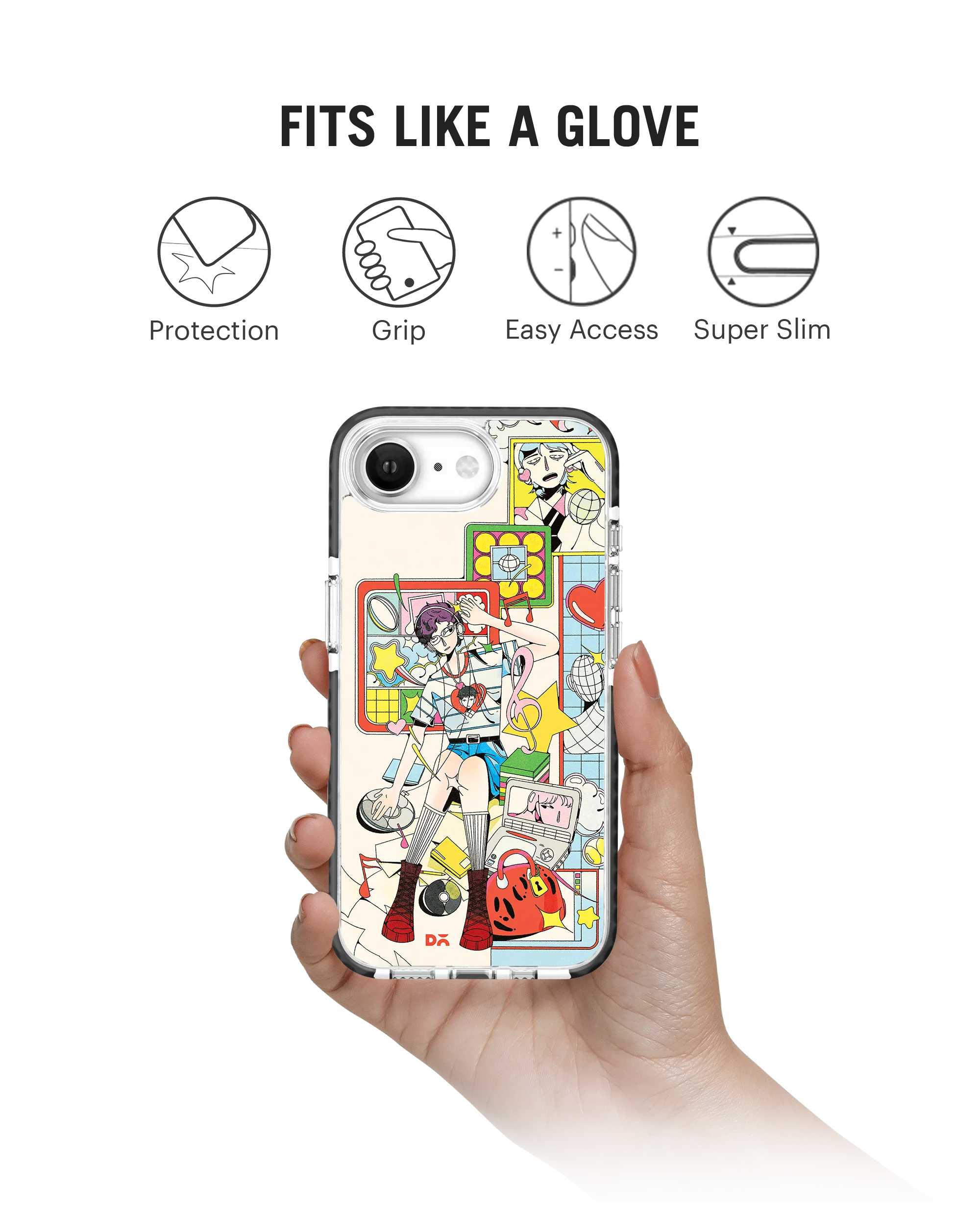 DailyObjects Walkman Beats Stride 2.0 MagSafe Case Cover For iPhone 17e - Image 2