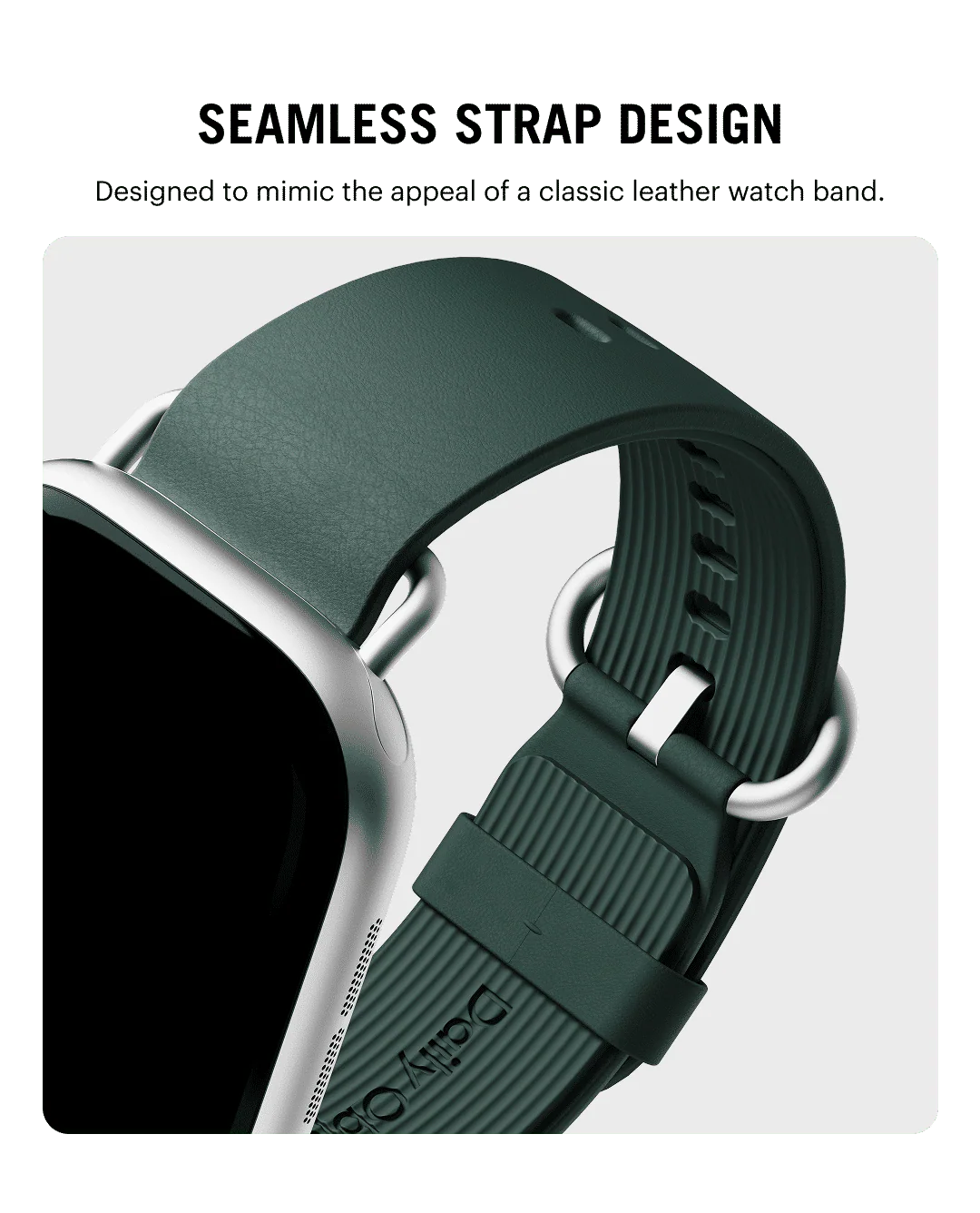 Ellipse Leather Apple Watch Band - Image 18