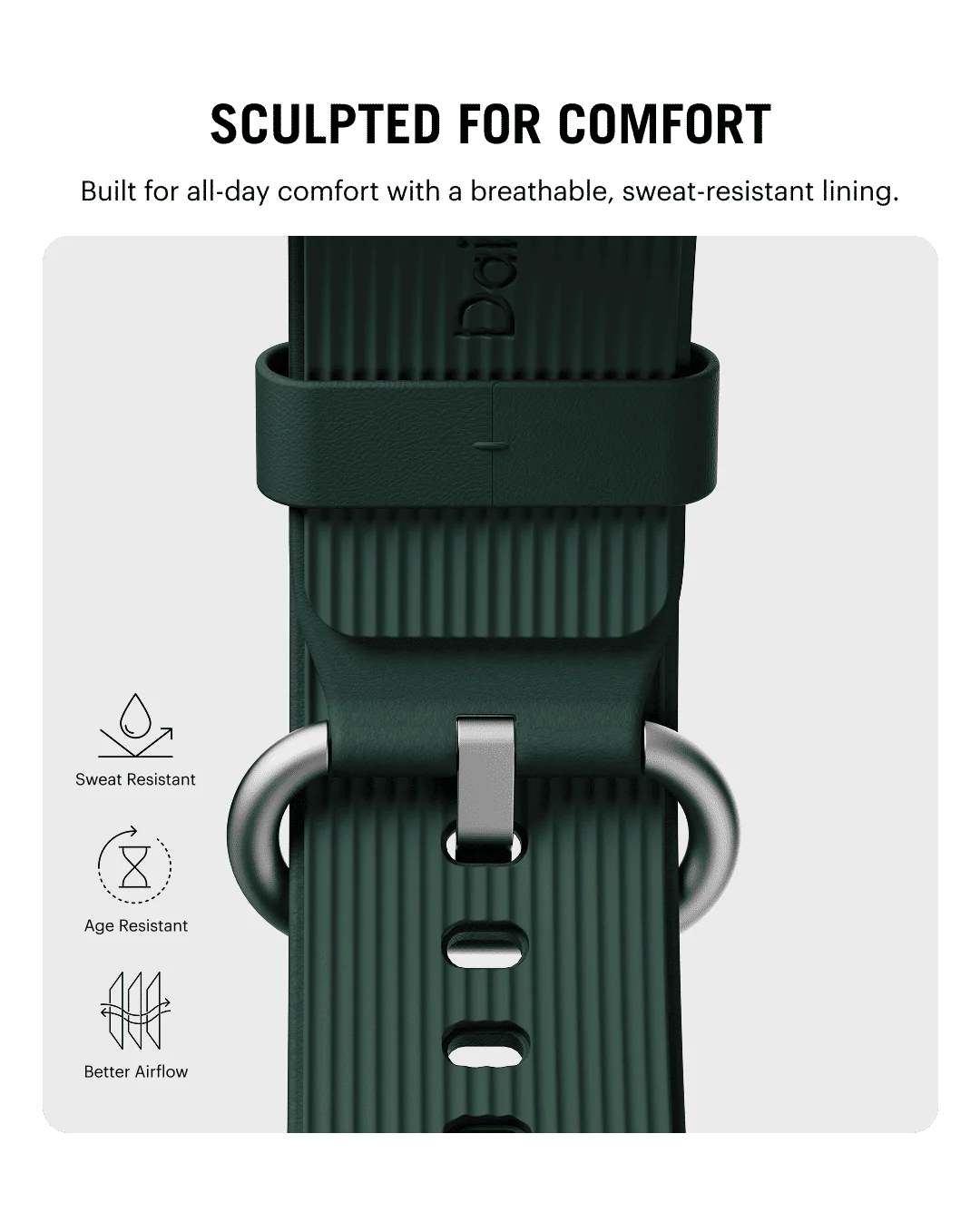 Ellipse Leather Apple Watch Band - Image 22