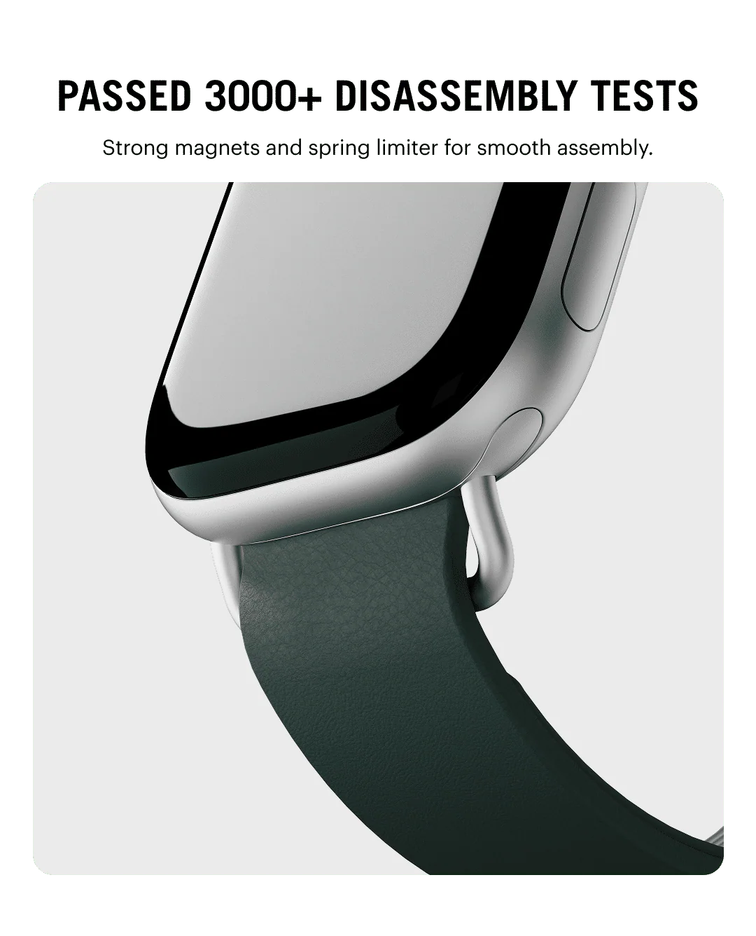 Ellipse Leather Apple Watch Band - Image 26