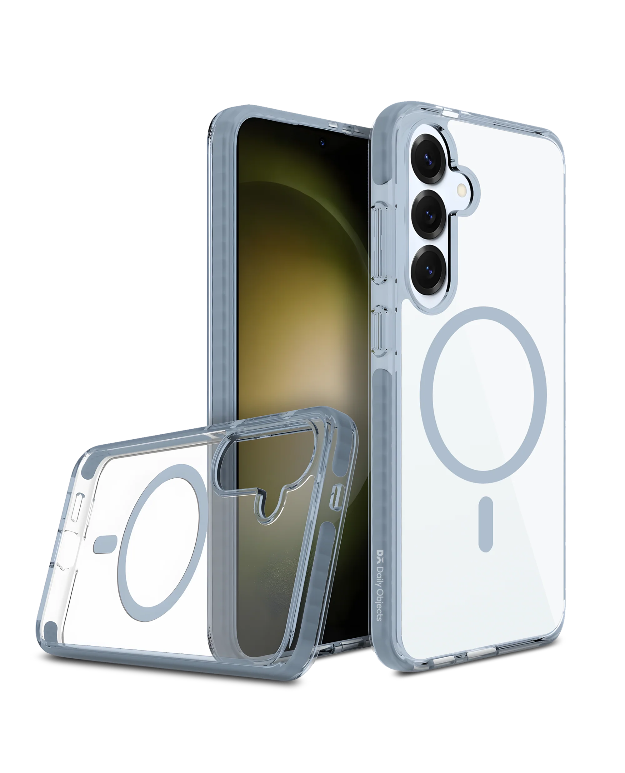 Grey Stride MagSafe Phone Case Cover For Samsung Galaxy S25 - Image 3