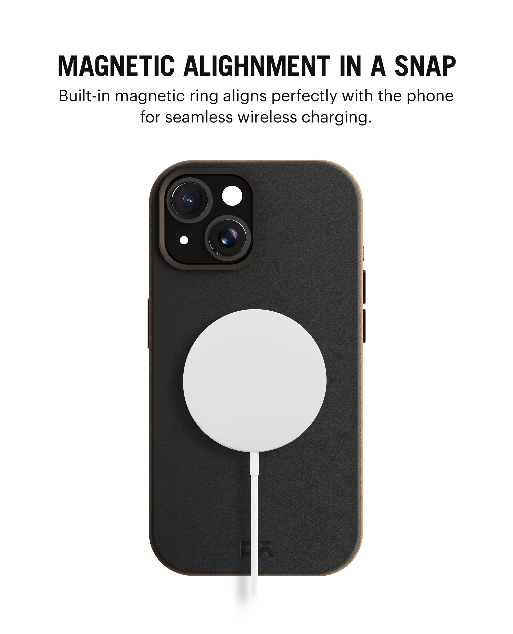 Leatherite MagSafe Phone Case Cover for iPhone 15 Plus - Image 2