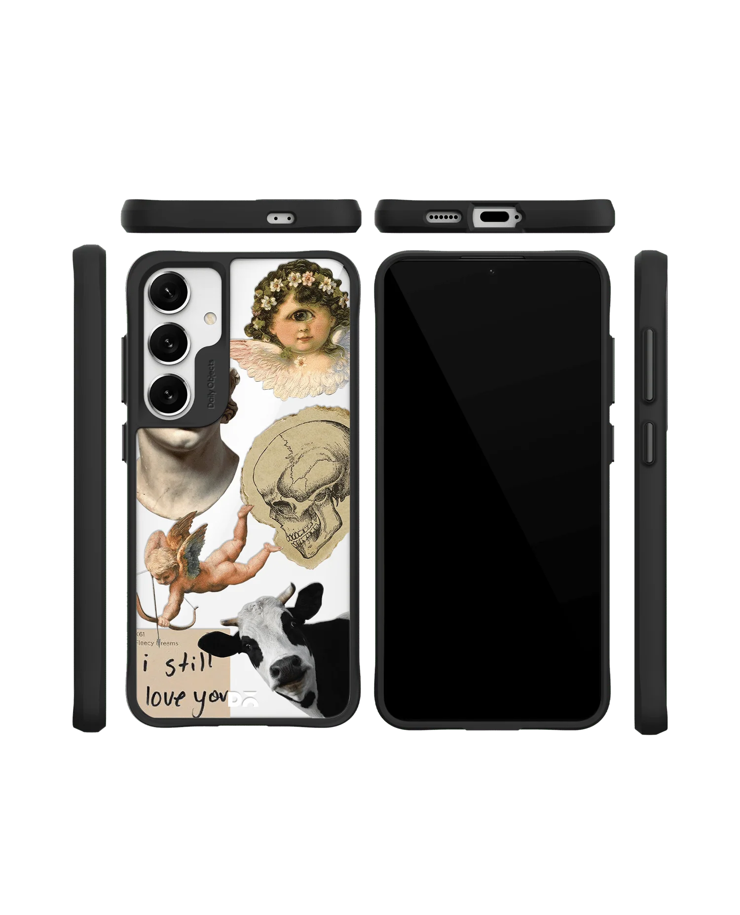 Love Death Cupid Black Hybrid Clear Case Cover For Samsung Galaxy S24 Plus - Image 10