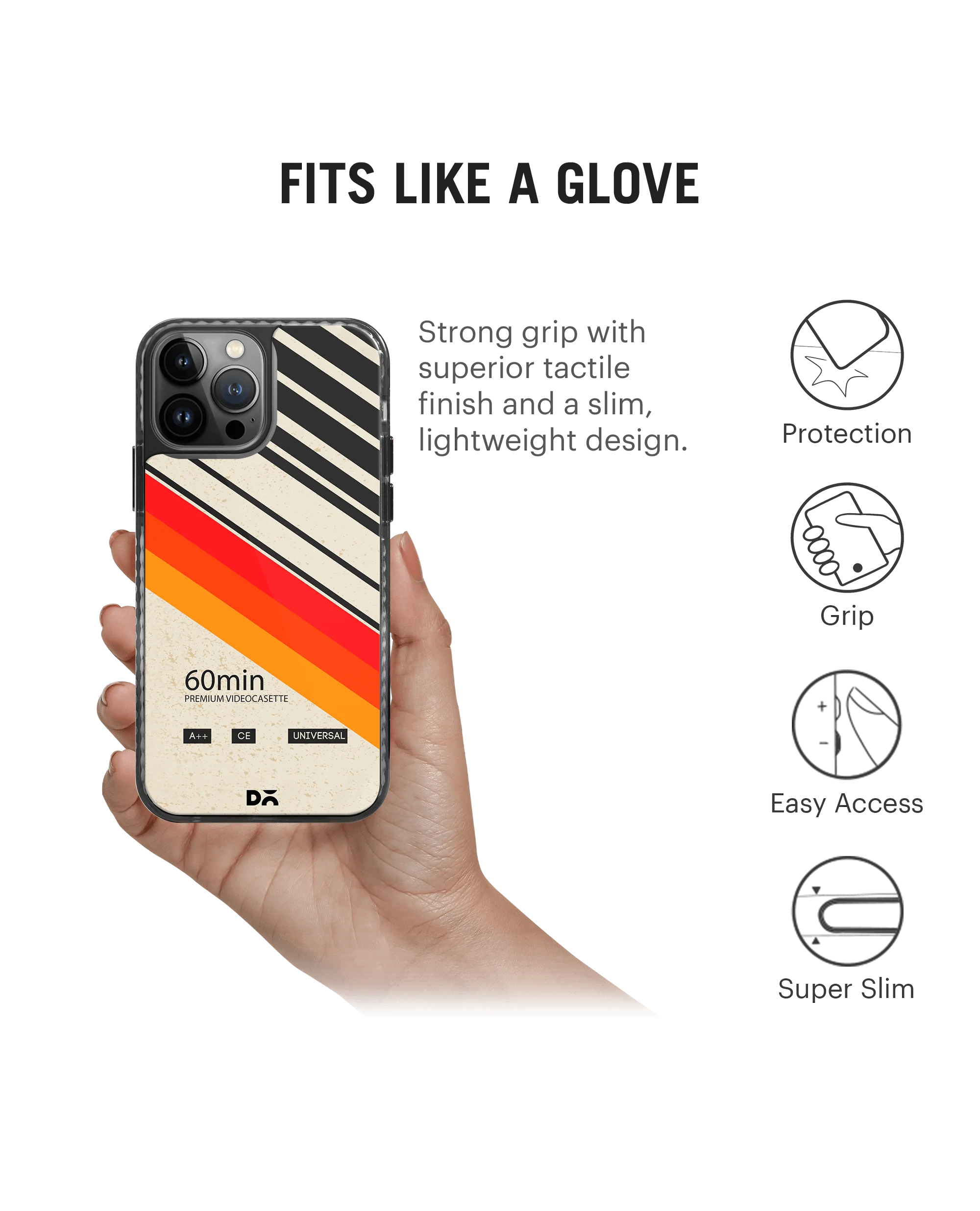 Mini Camcorder Stride 2.0 Case Cover For iPhone 13 Pro Max - Image 2