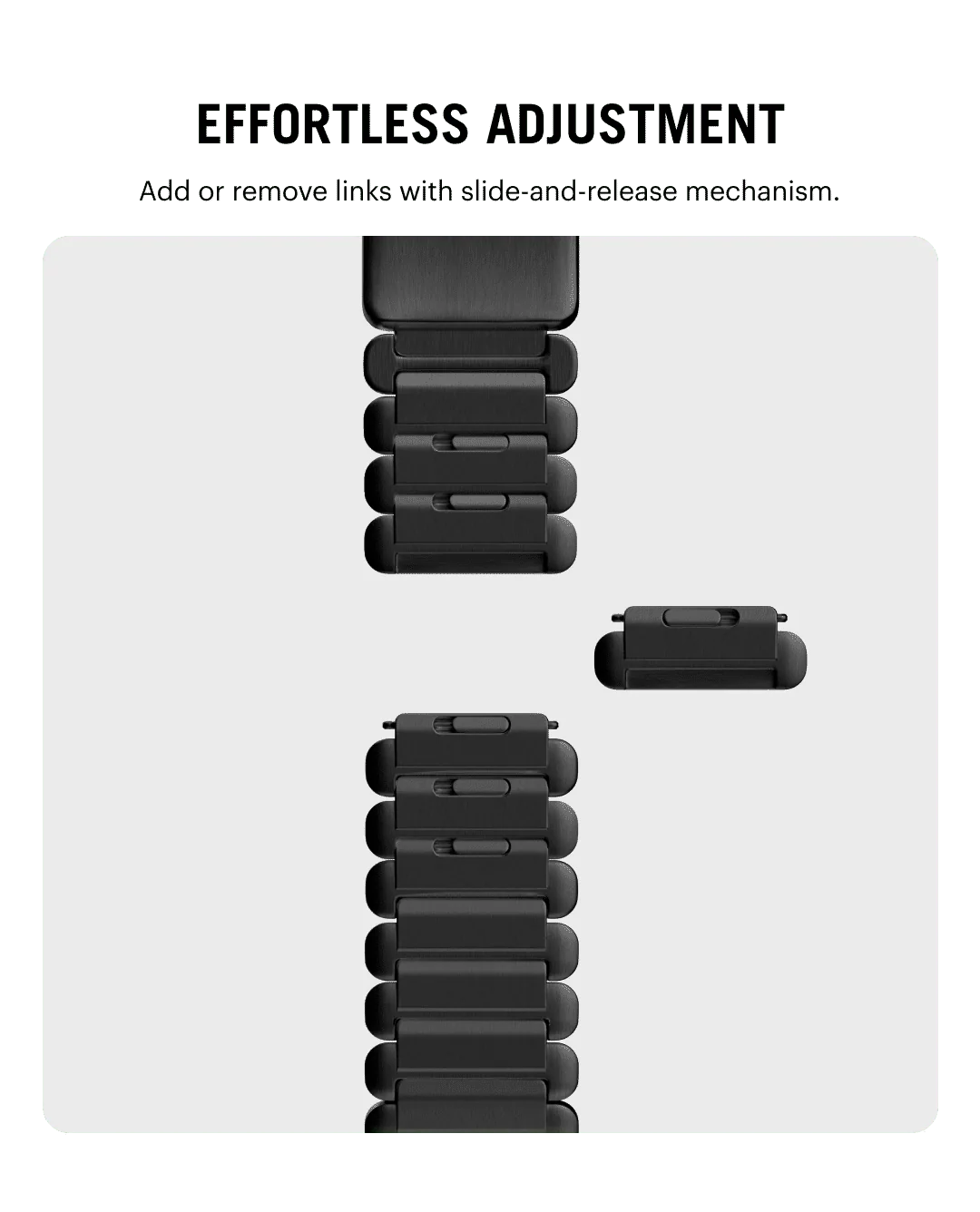 Link Steel Apple Watch Band - Image 16