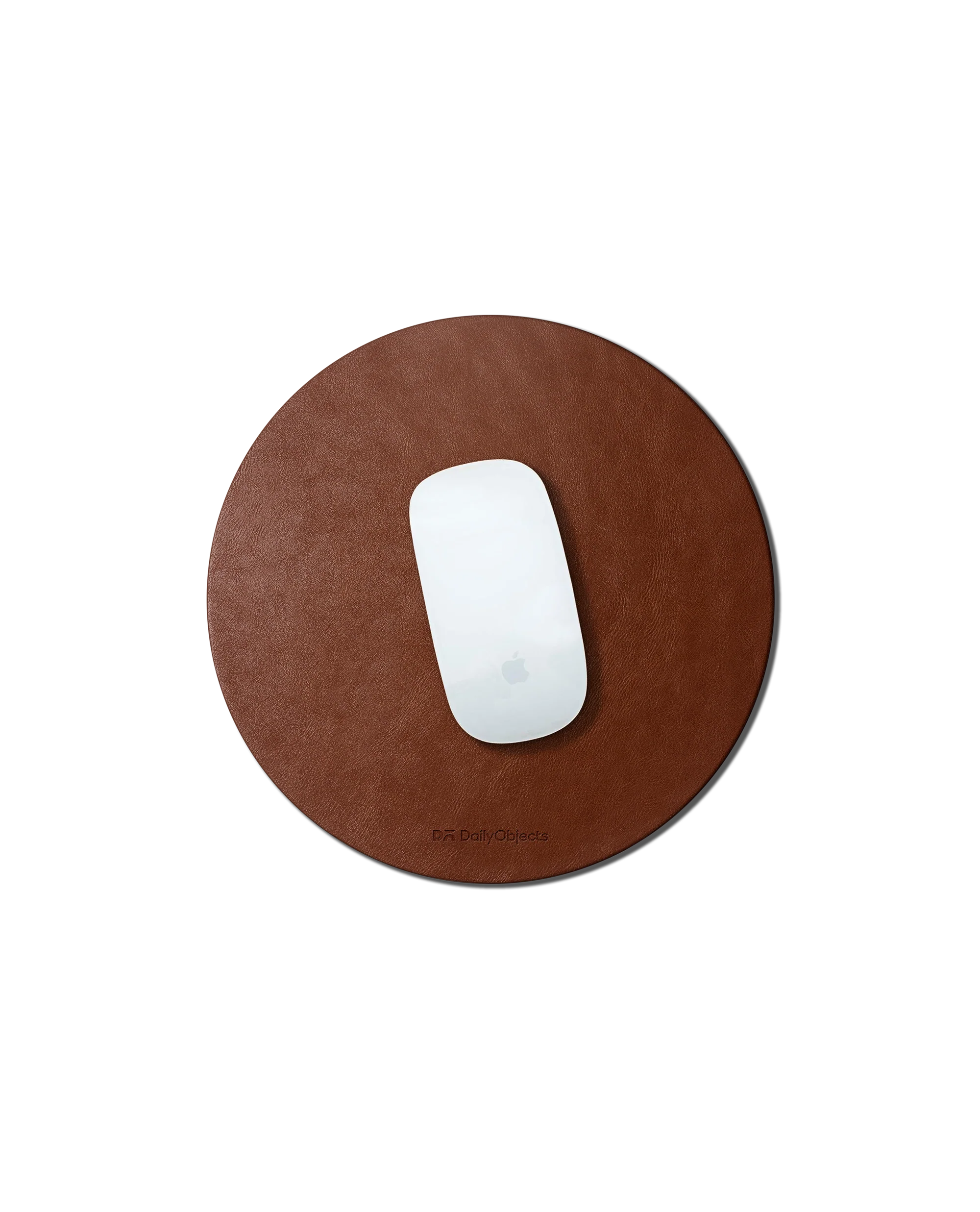 Orb Vegan Leather Mouse Pad (Black) - Image 6