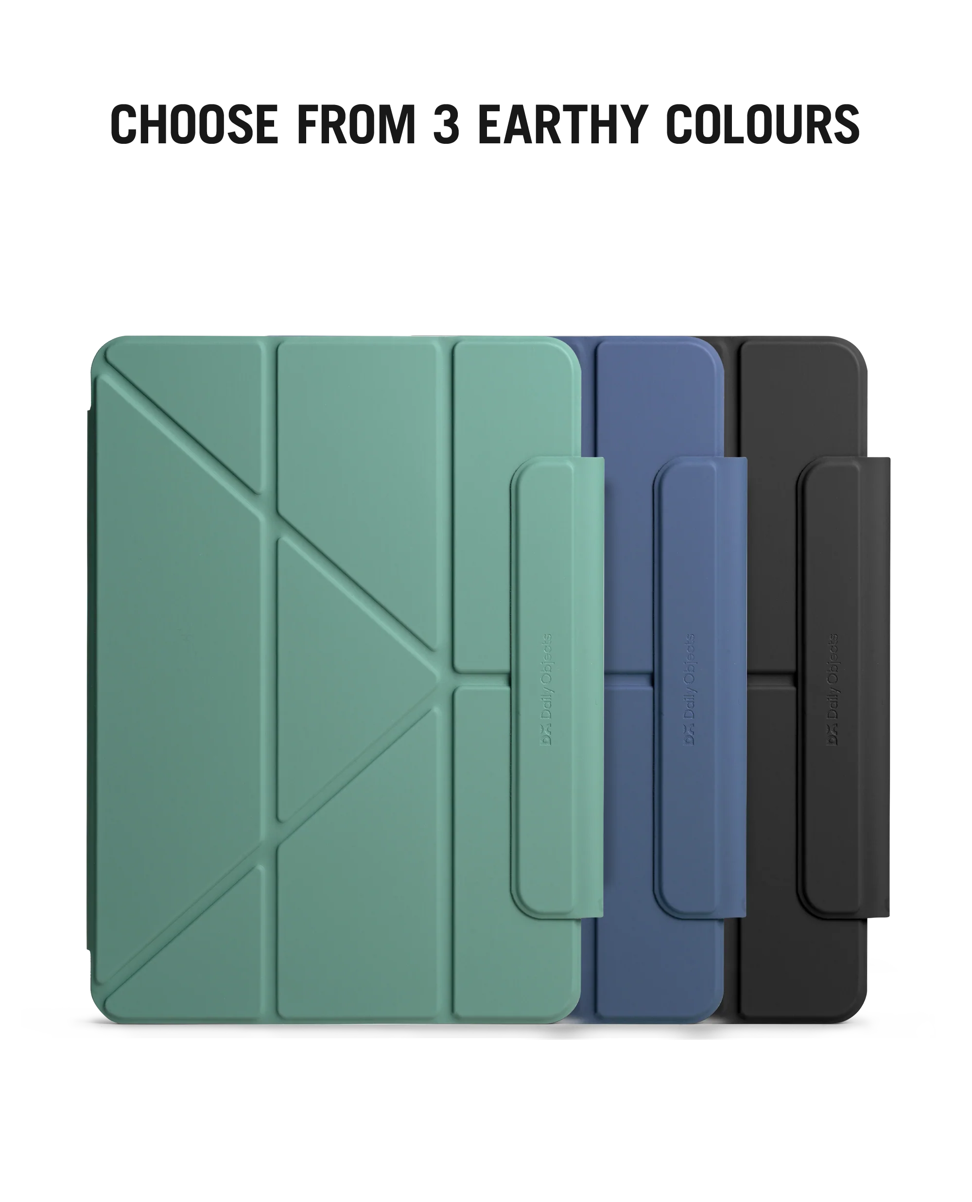 Pleat Y-Fold Magnetic iPad Case for iPad Air 11 (M2) 2024 11 Inch - Image 12