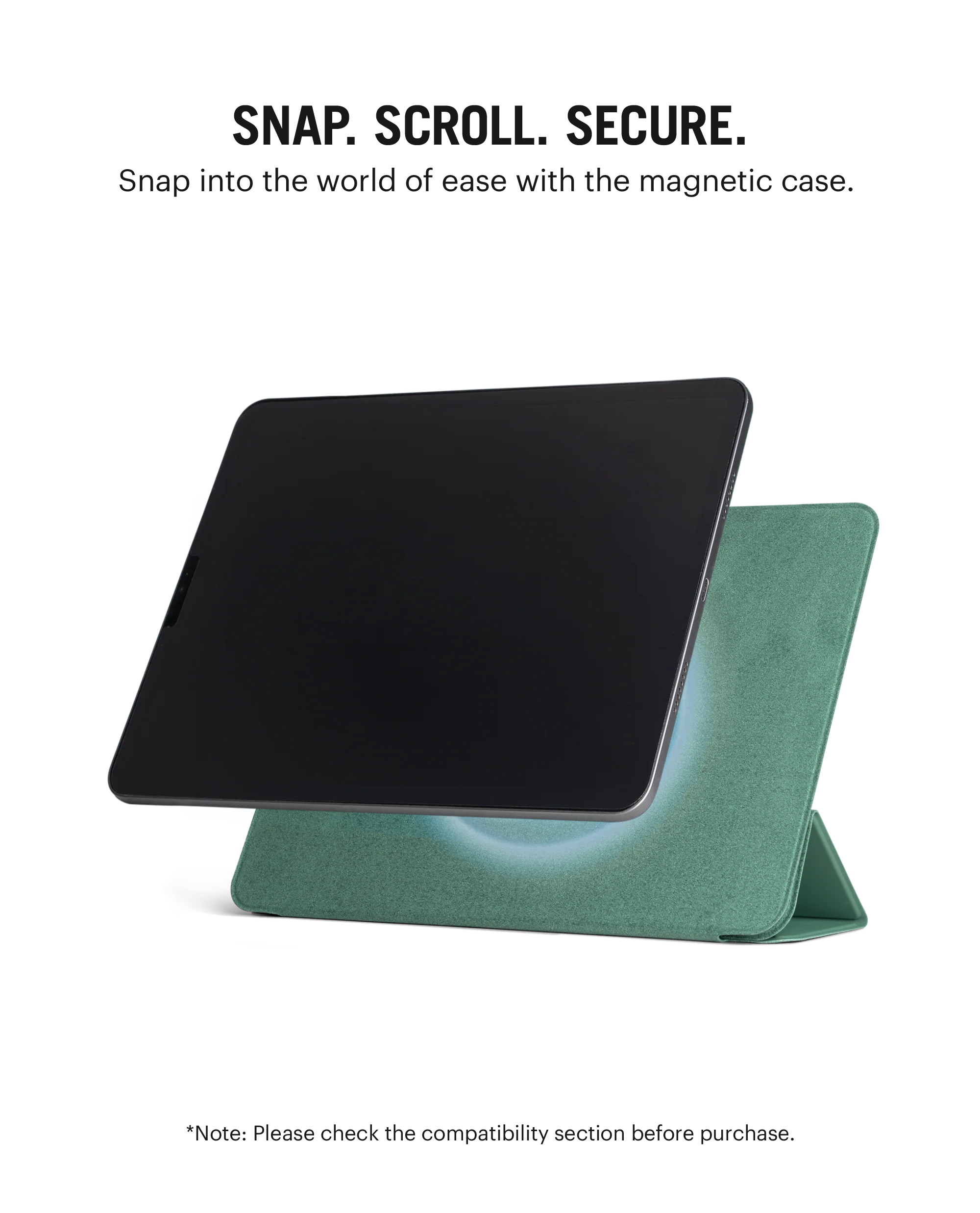 Pleat Y-Fold Magnetic iPad Case for iPad Air 4 10.9 - Image 13