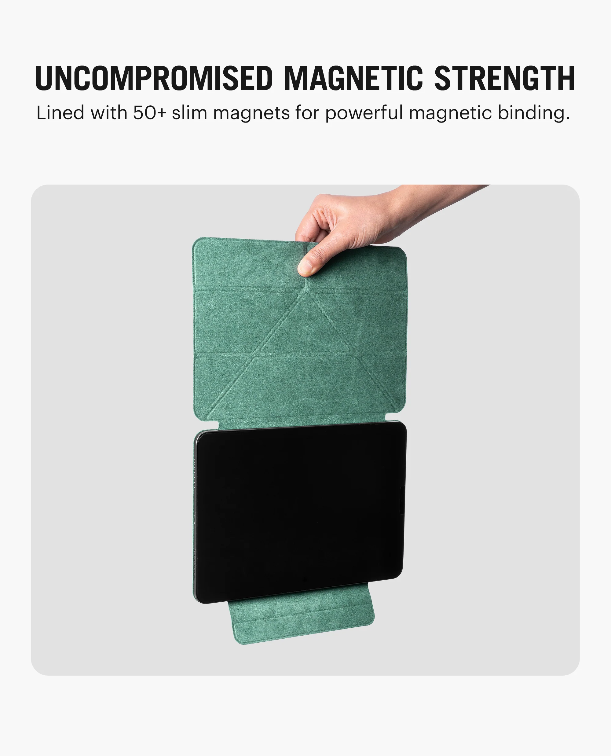 Pleat Y-Fold Magnetic iPad Case for iPad Air 4 10.9 - Image 15