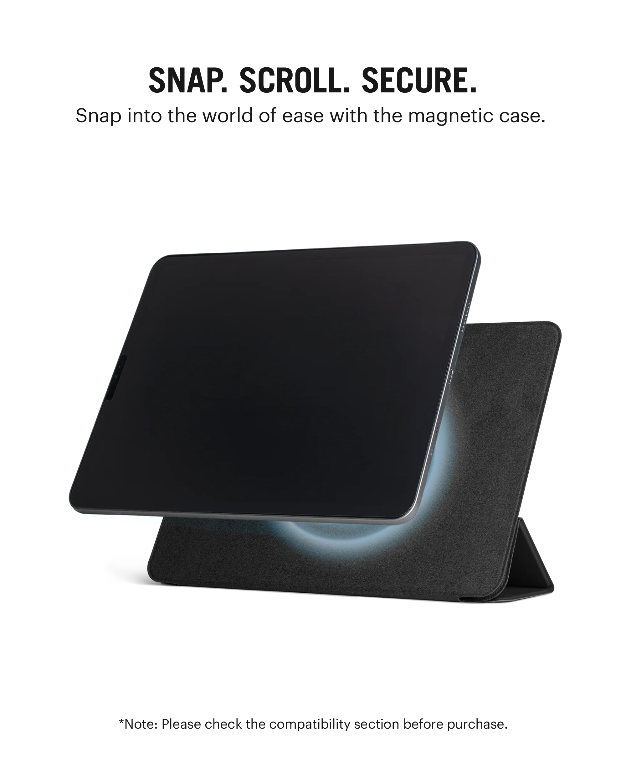 Pleat Y-Fold Magnetic iPad Case for iPad Air 5 2022 10.9 Inch - Image 2