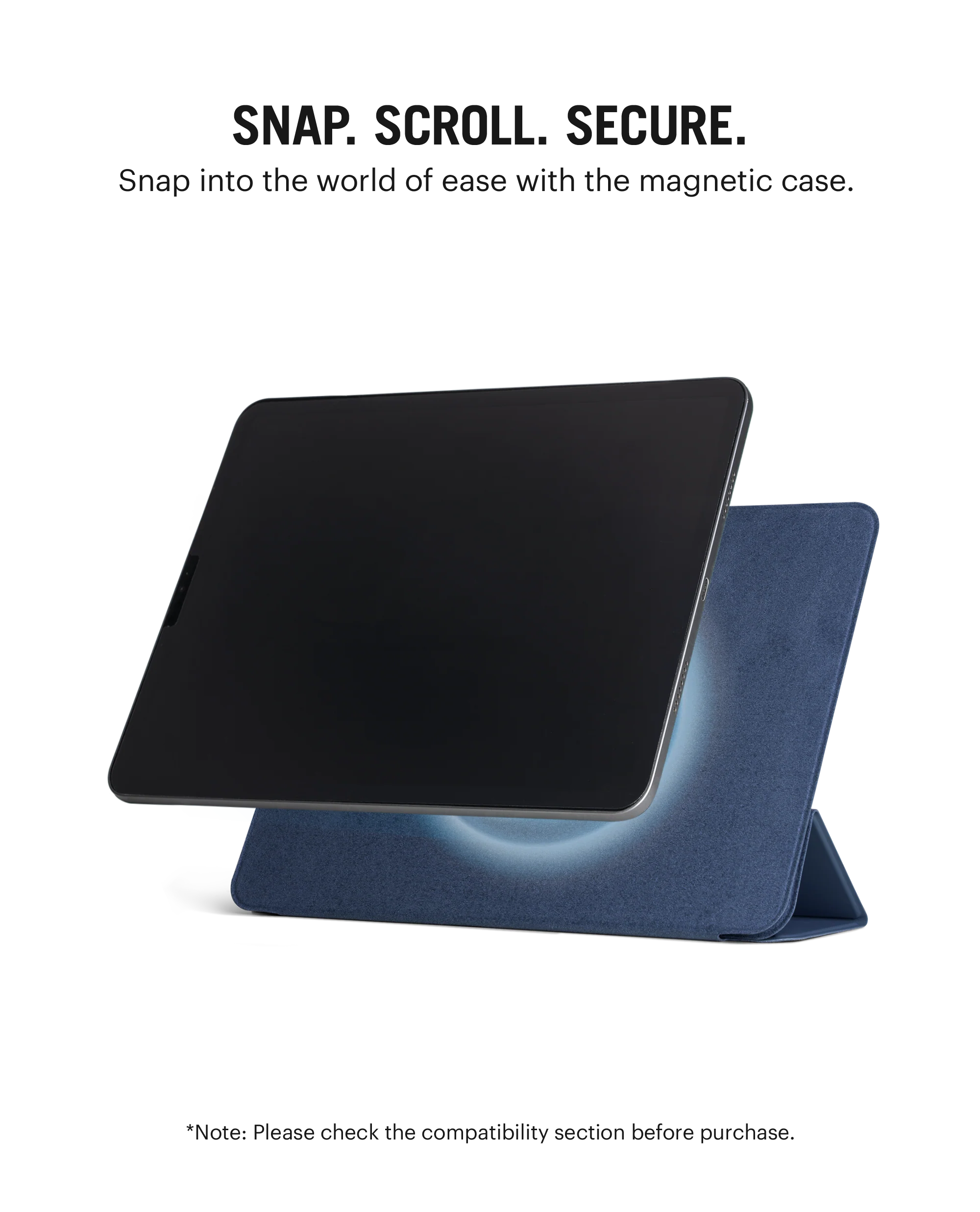 Pleat Y-Fold Magnetic iPad Case for iPad Pro 2nd Gen 2020 11 Inch - Image 16