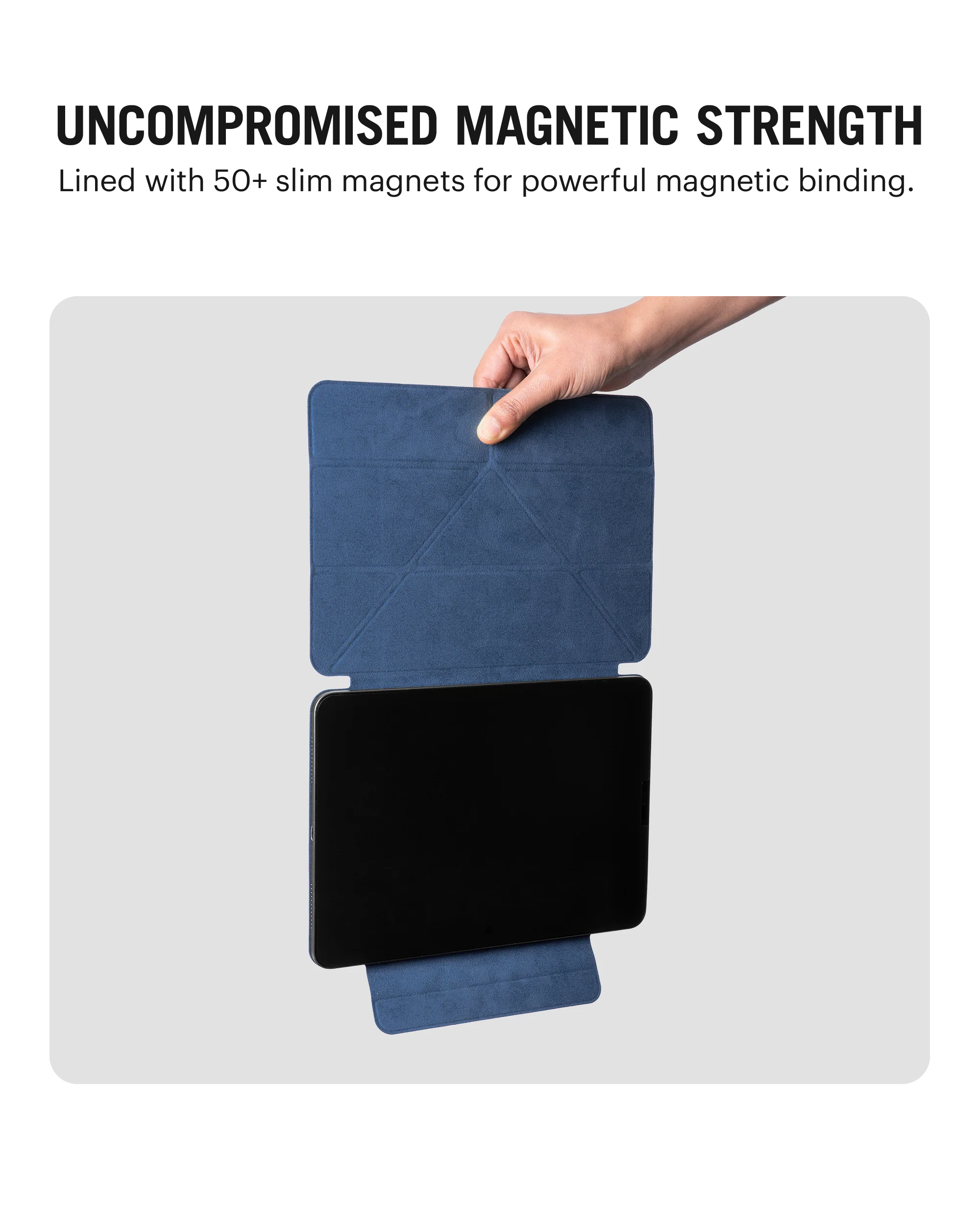 Pleat Y-Fold Magnetic iPad Case for iPad Pro 2nd Gen 2020 11 Inch - Image 18