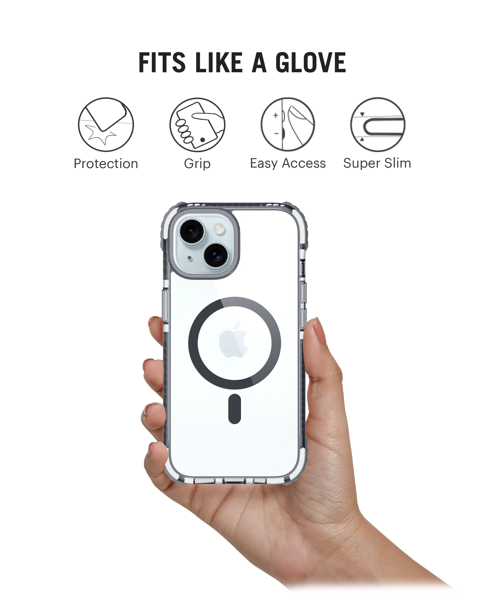 Reflex MagSafe Shield Phone Case Cover For iPhone 15 - Image 13