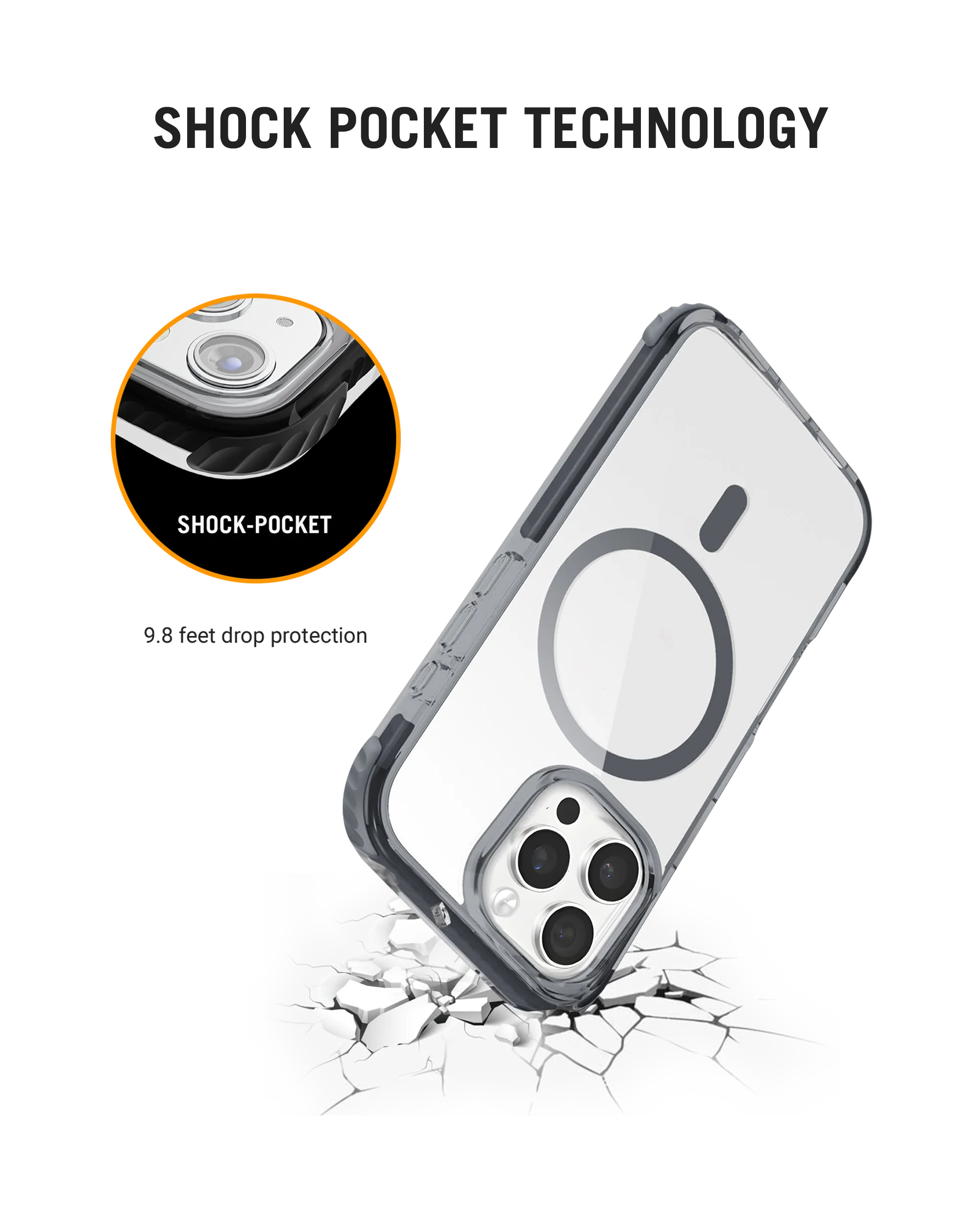 Reflex MagSafe Shield Phone Case Cover For iPhone 15 Pro Max - Image 11