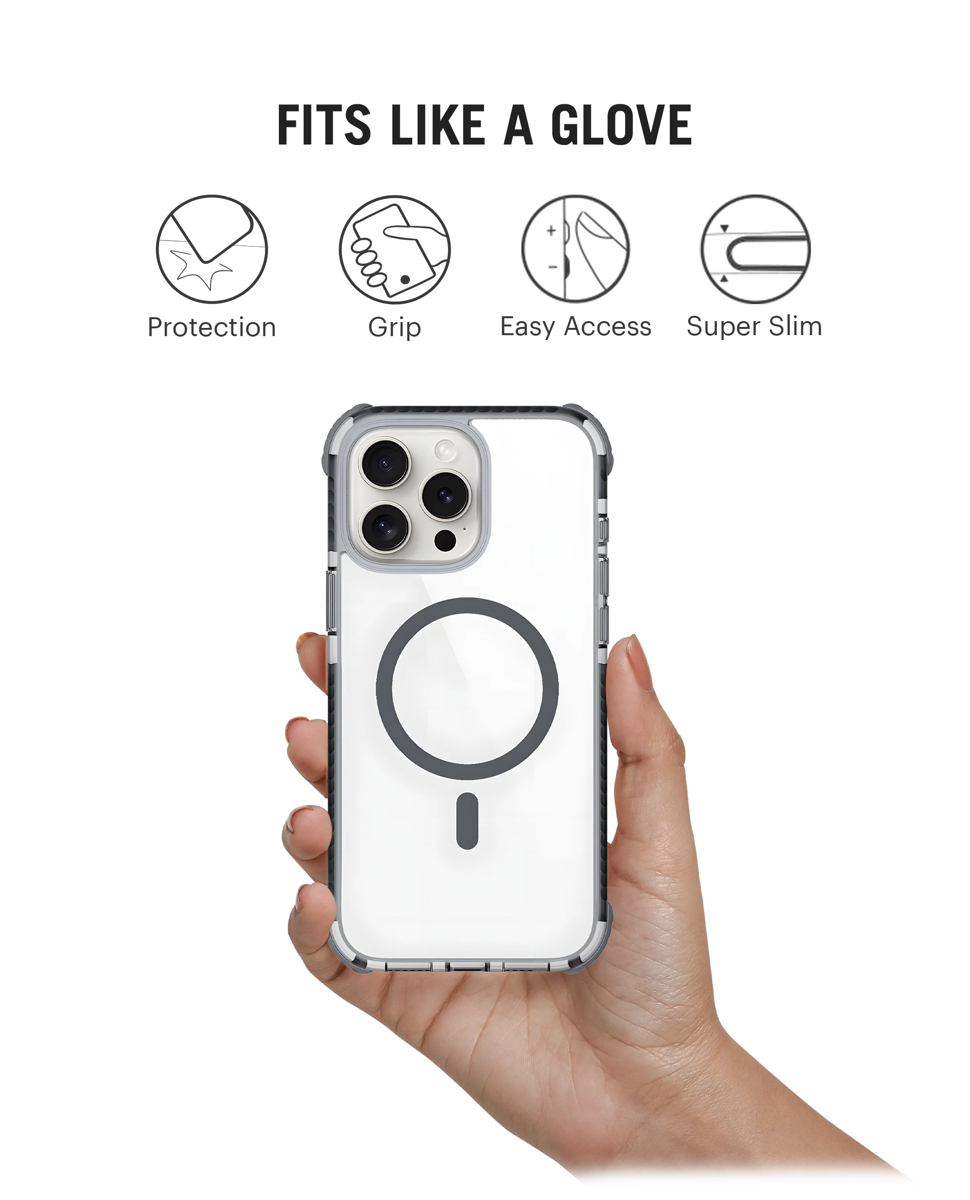Reflex MagSafe Shield Phone Case Cover For iPhone 15 Pro Max - Image 15