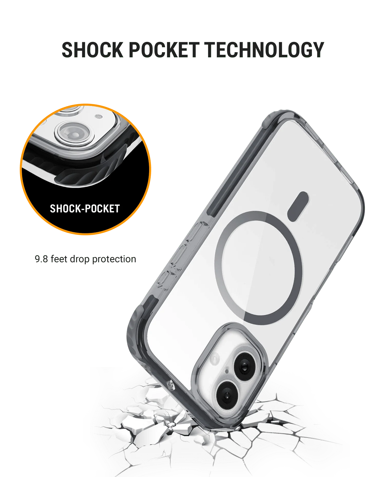 Reflex MagSafe Shield Case Cover For iPhone 16 Plus - Image 4
