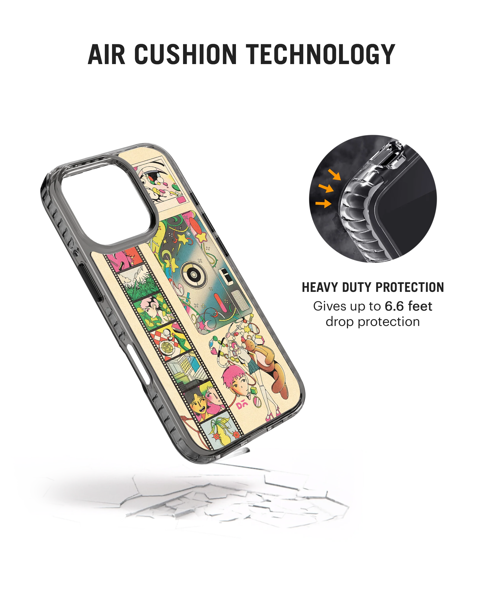 Technicolour Stride 2.0 MagSafe Case Cover For iPhone 16 Pro - Image 7