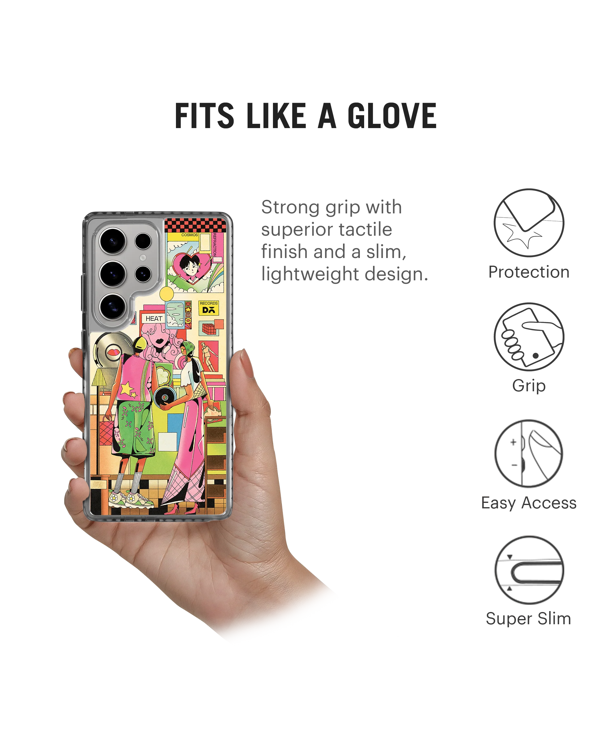Vinyl Collector Stride 2.0 Case Cover For Samsung Galaxy S25 Ultra - Image 4