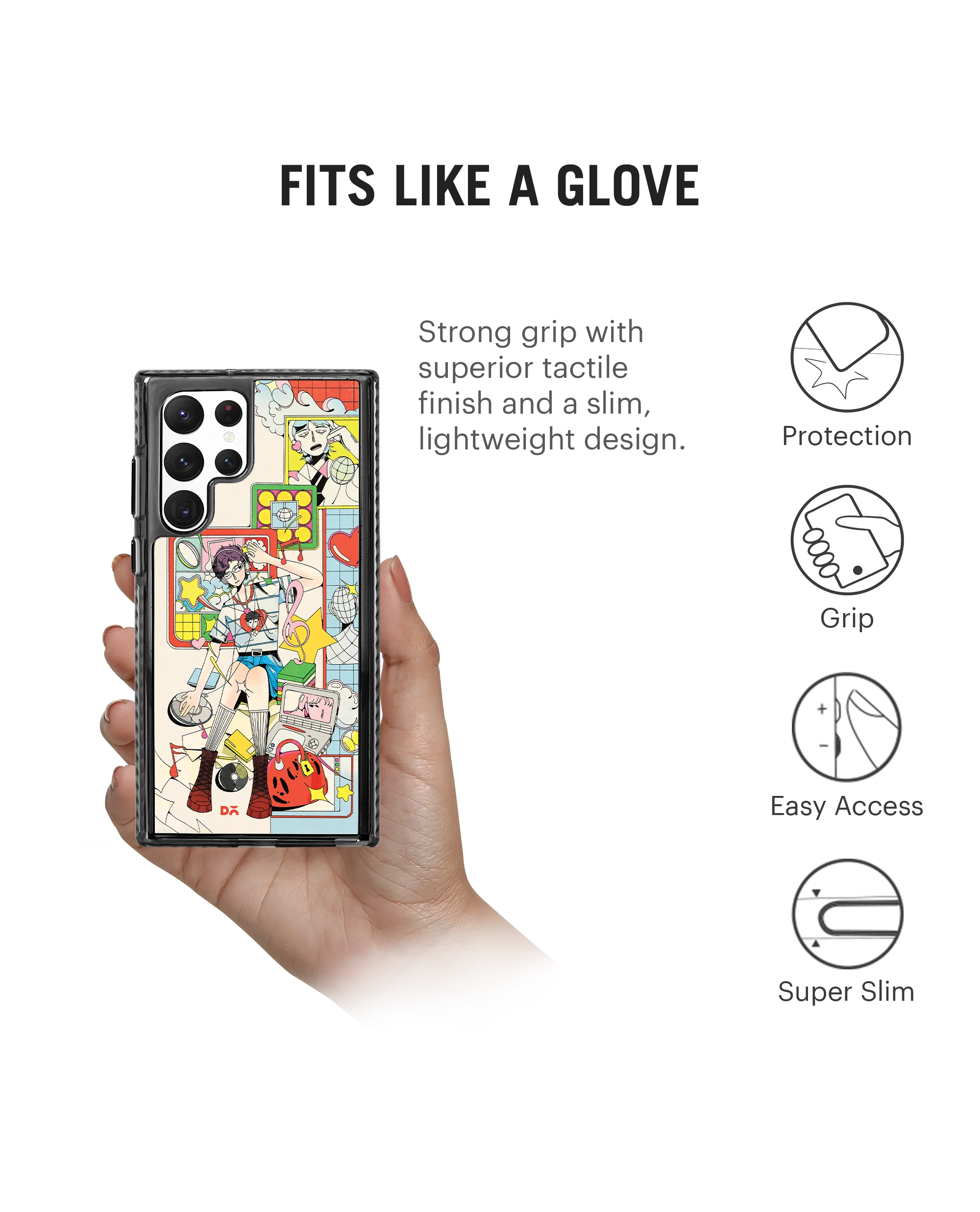 Walkman Beats Stride 2.0 Case Cover For Samsung Galaxy S23 Ultra - Image 4