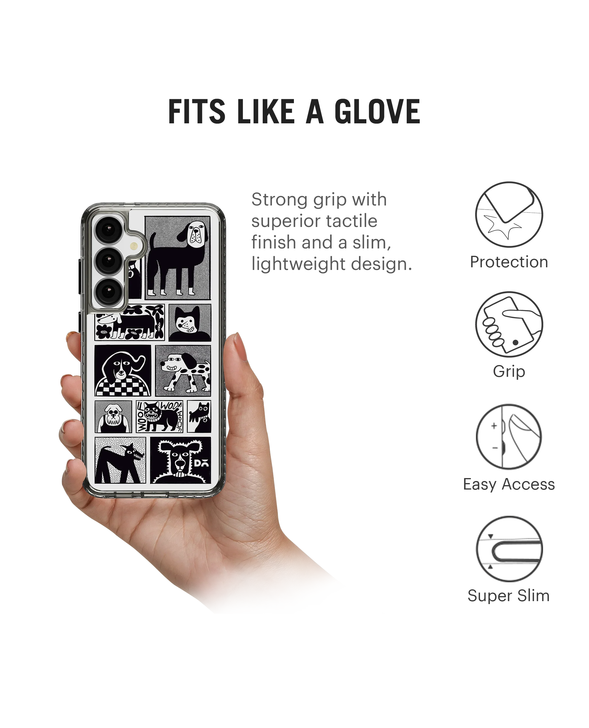 Woof Tribe Stride 2.0 Case Cover For Samsung Galaxy S24 Plus - Image 5